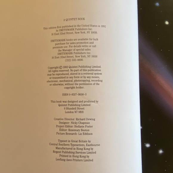 Smithmark Teal Illustrated UFO Hardcover Book Coffee Table 1992 Sci-Fi Retro - Picture 9 of 16